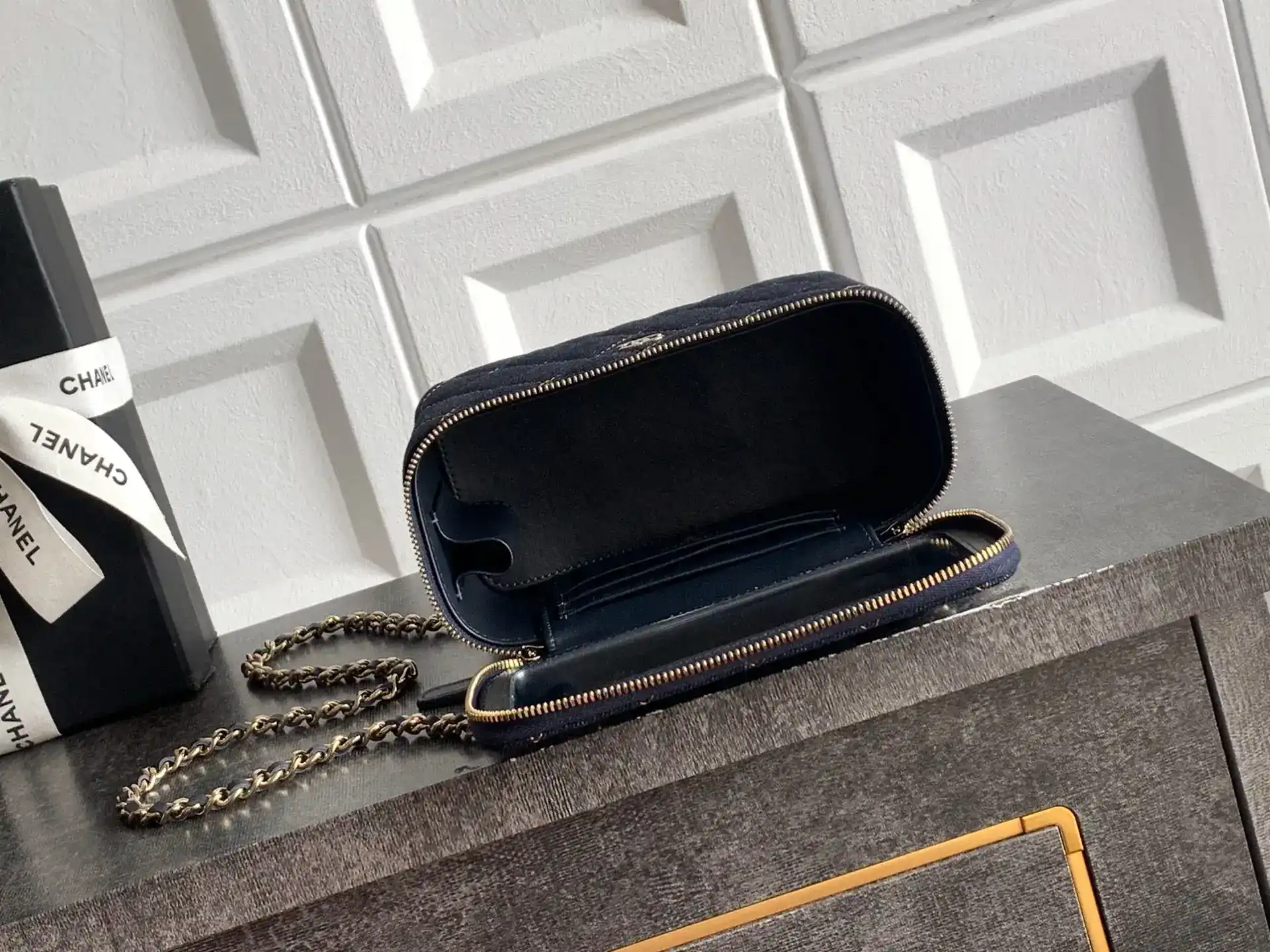 Chanel Denim Top Handle Bag product photo from LabelPicks