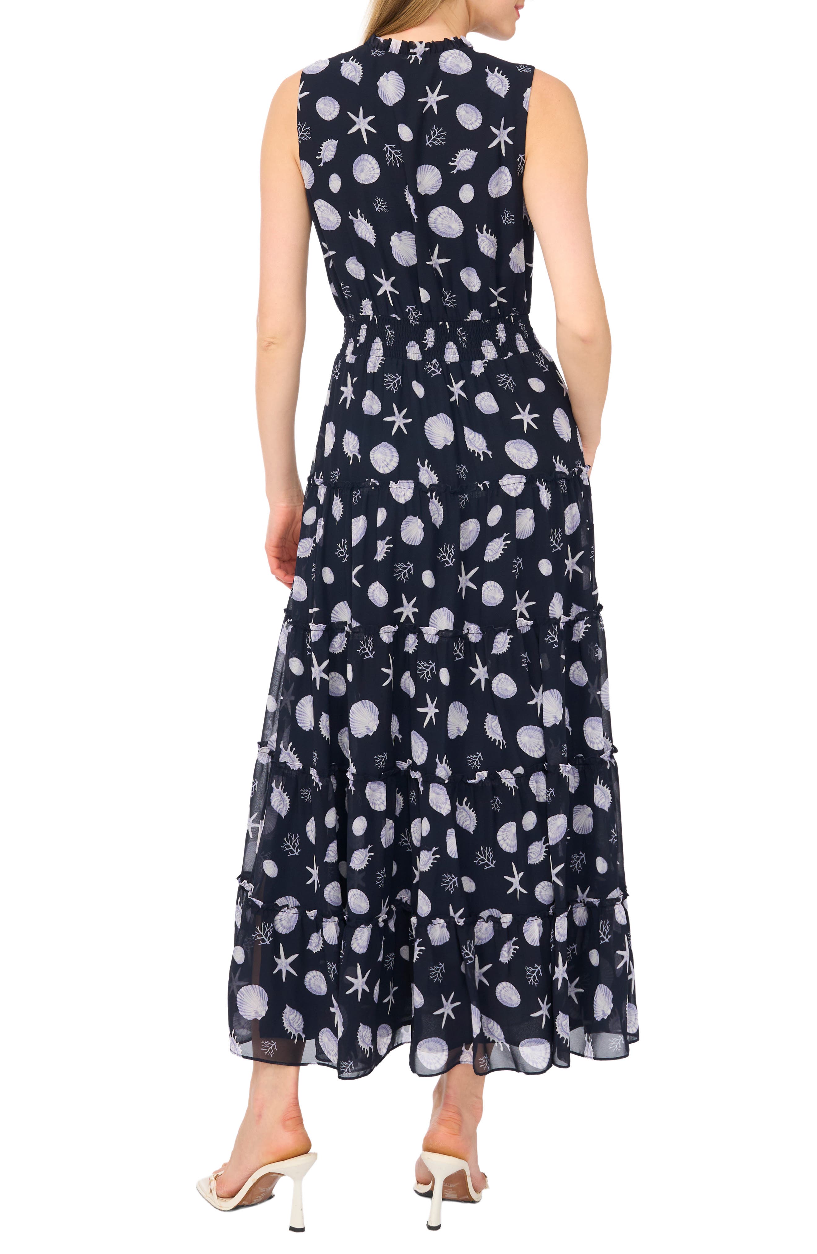 1.STATE High Neck Maxi Dress