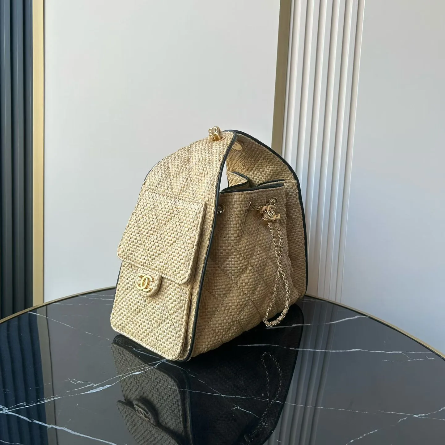 Chanel Woven Leather Hobo Bag product photo from LabelPicks