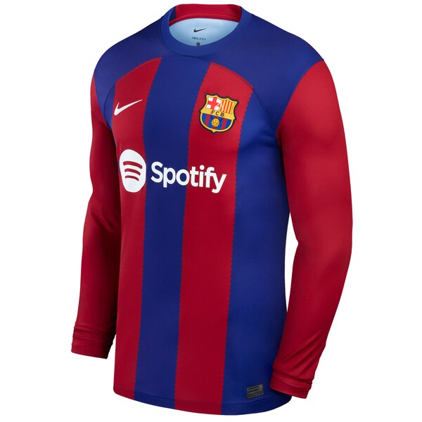 Joao Cancelo Barcelona Nike 2023/24 Home Stadium Replica Long Sleeve Player Jersey - Royal