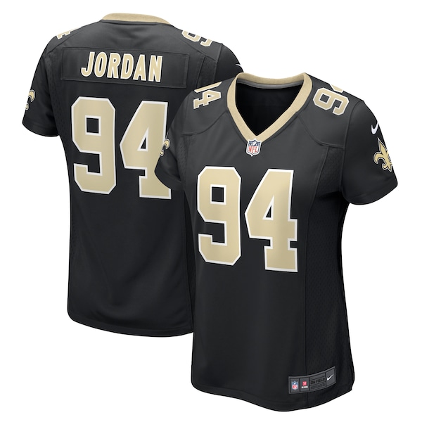 Cameron Jordan New Orleans Saints Nike Women's Team Game Jersey -  Black/White