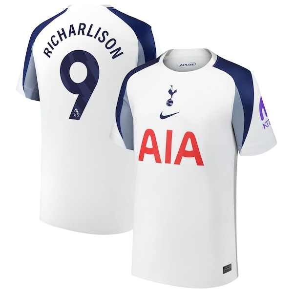 Richarlison Tottenham Hotspur Nike Youth 2025/26 Home Replica Player Jersey - White