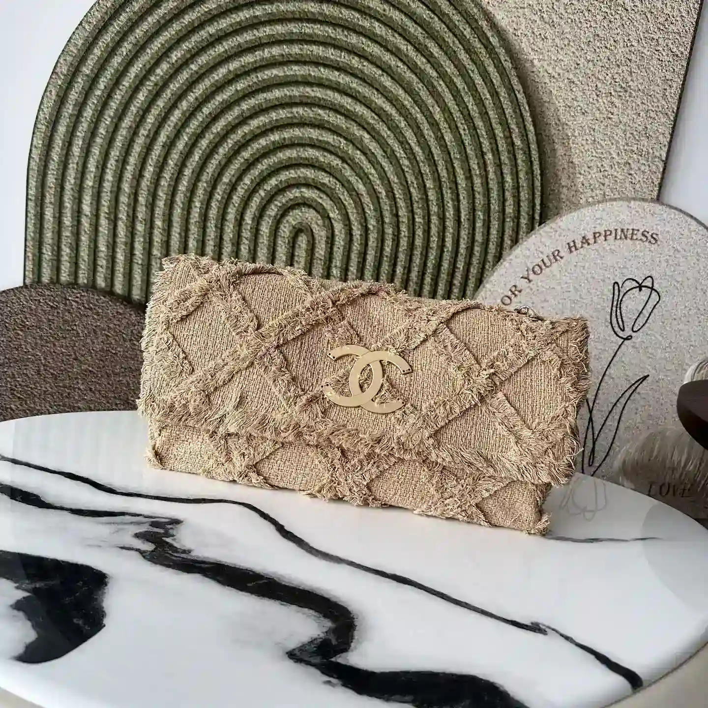 Chanel Woven Leather Shoulder Bag product photo from LabelPicks