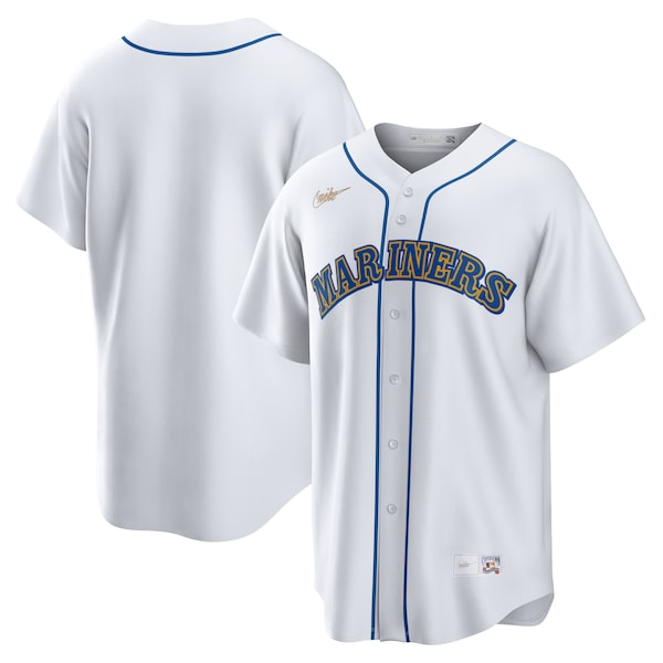 Seattle Mariners Nike Home Cooperstown Collection Team Jersey - White
