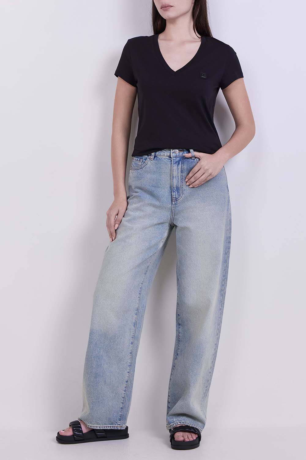ARMANI EXCHANGE חולצת טי בגזרת סלים