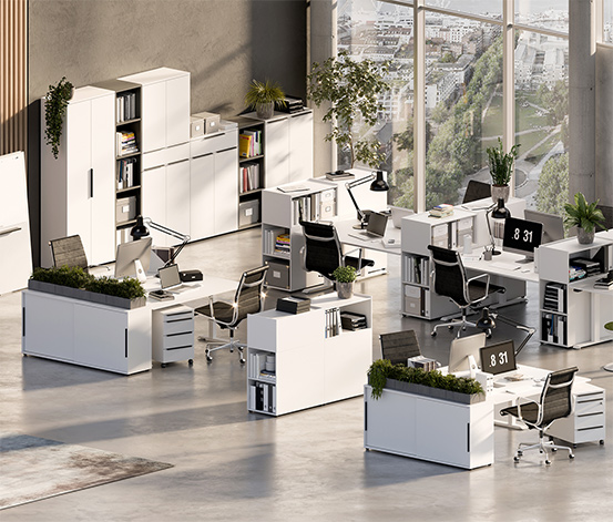 Schrank »Kopenhagen«, weiß