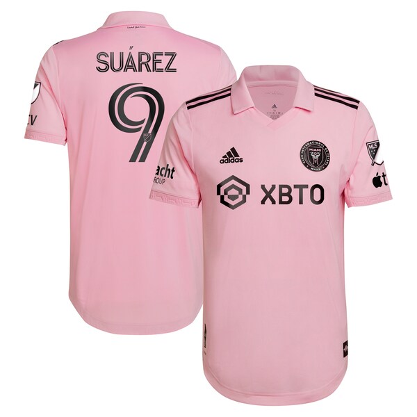 Luis Suárez Inter Miami CF adidas 2024 The Heart Beat Kit Authentic Player Jersey - Pink