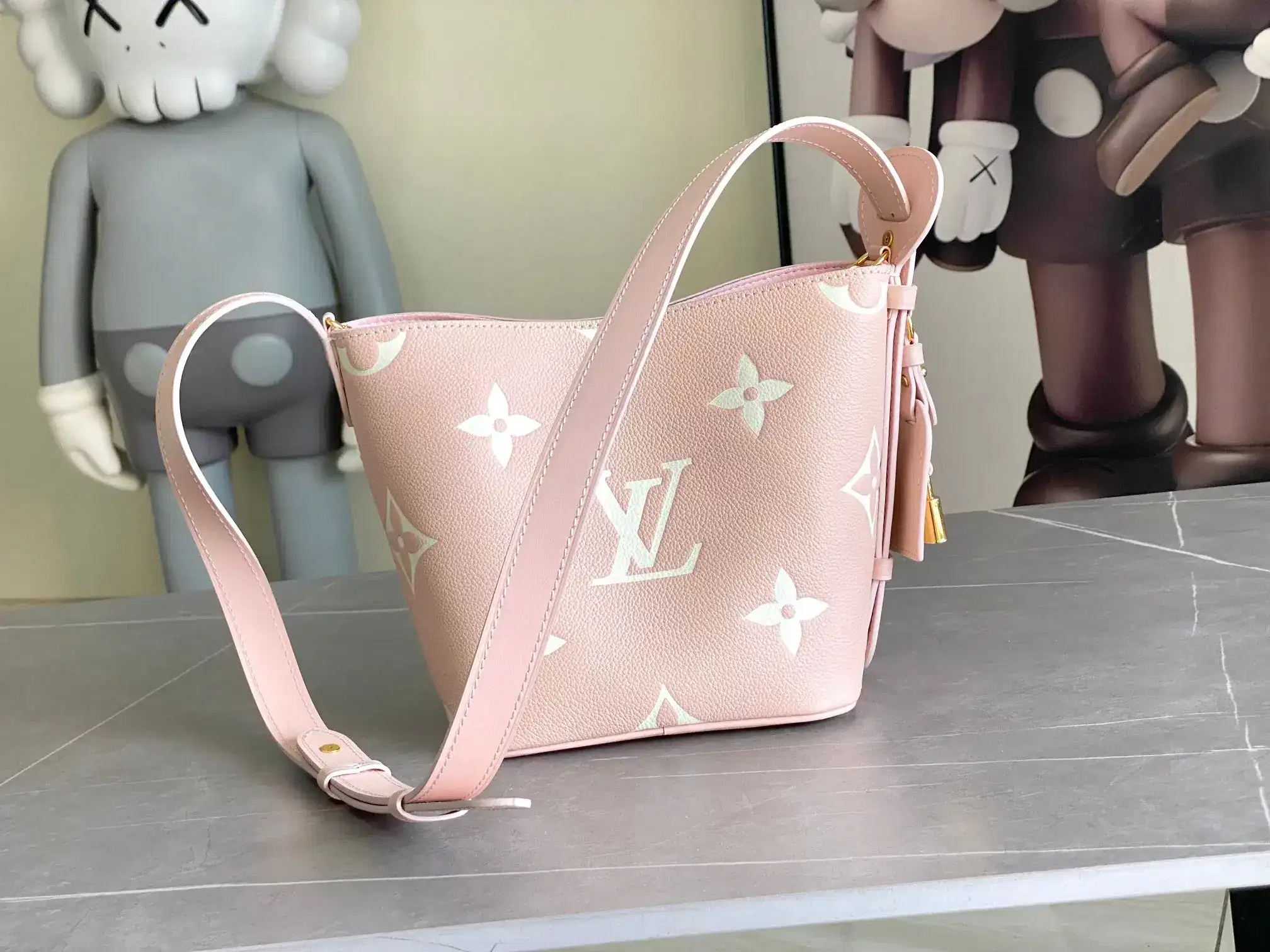 Louis Vuitton Pink Bucket Bag product photo from LabelPicks
