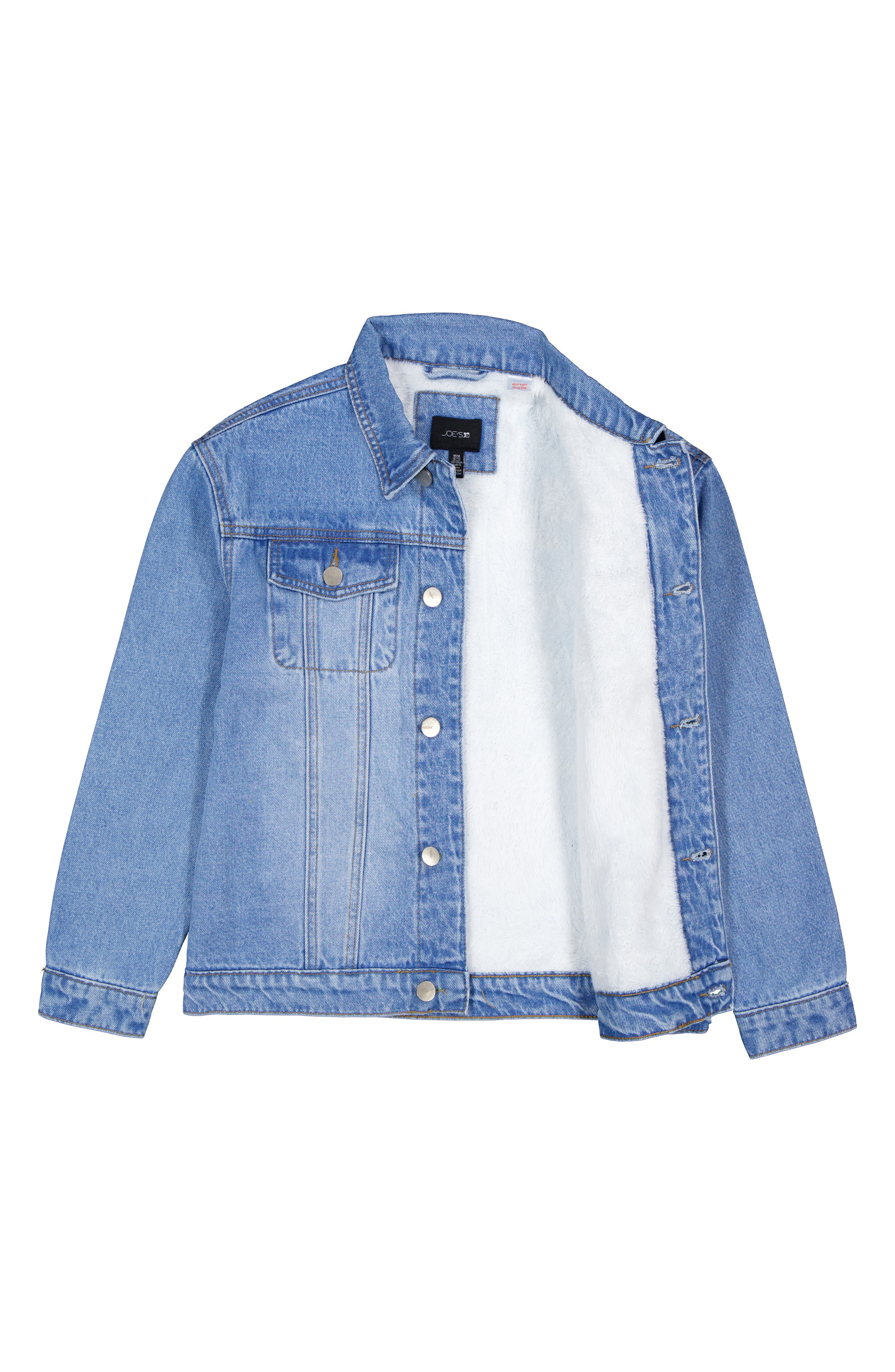 Joe's Jeans Kids' Lined Denim Trucker Jacket