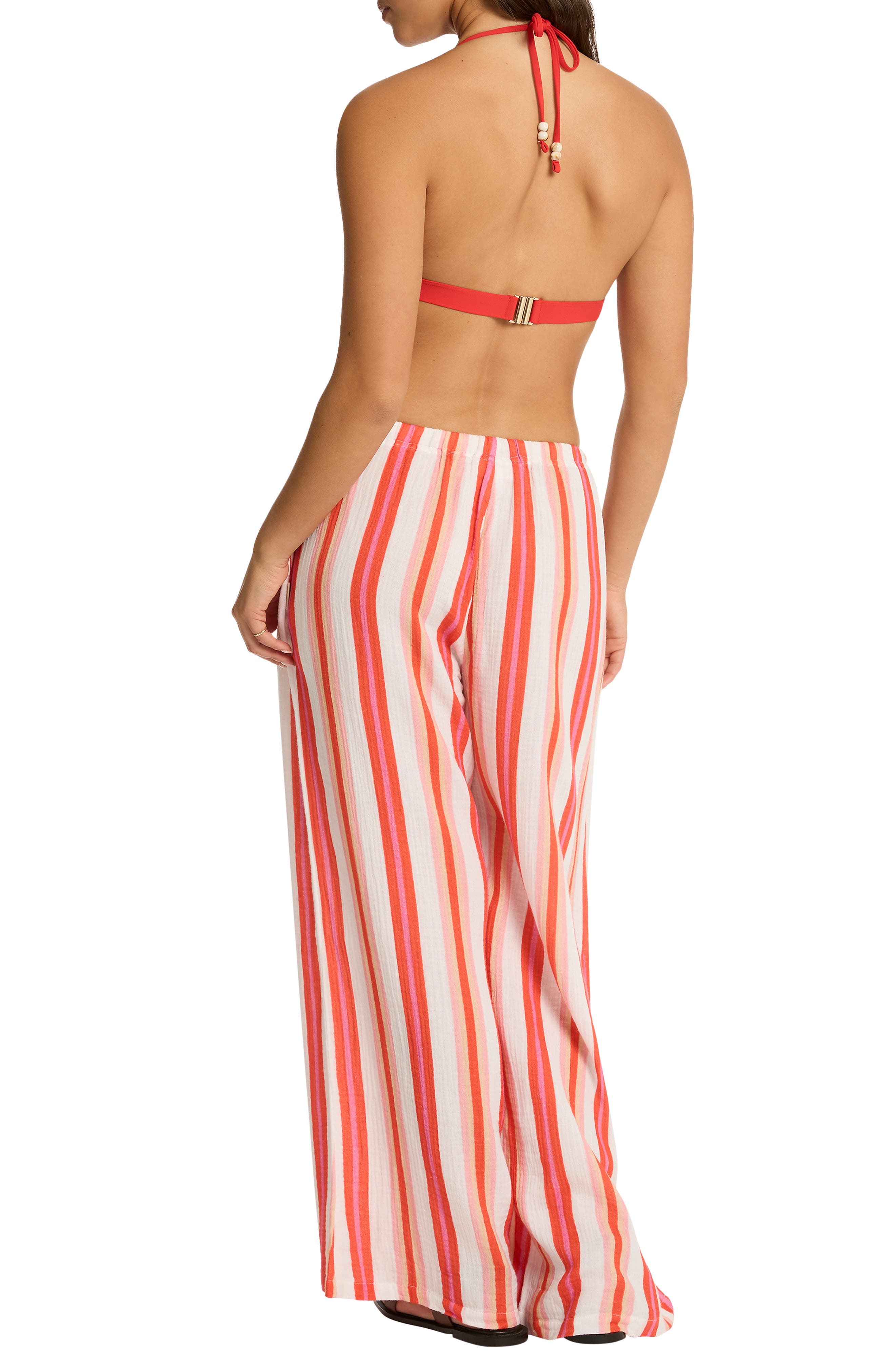 Sea Level West Coast Surf Cotton Cover-Up Pants