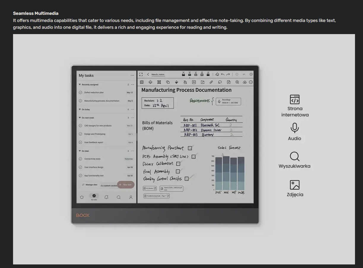 BOOX Tab X C 13.3