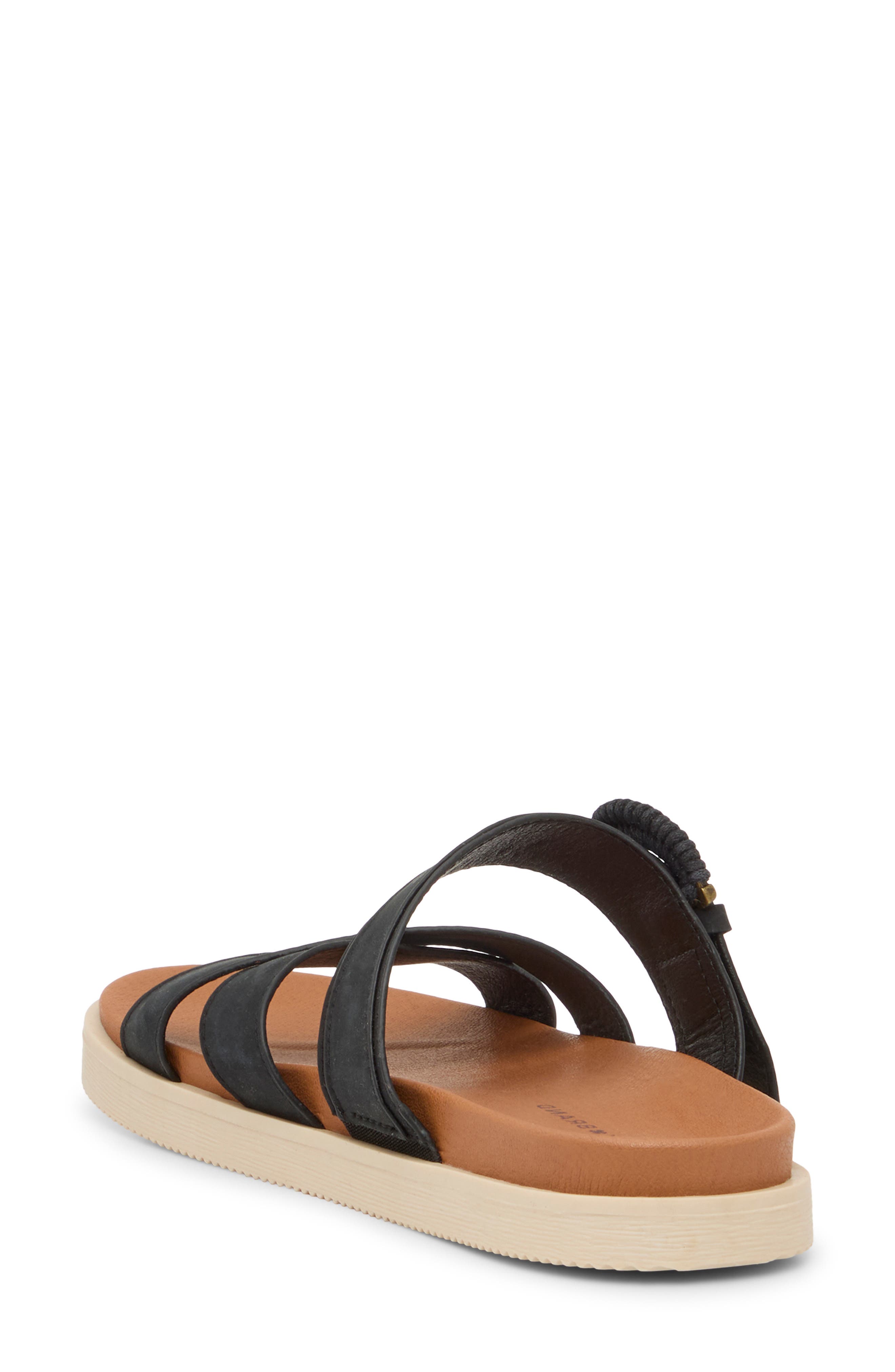 Lucky Brand Morissa Leather Slide Sandal