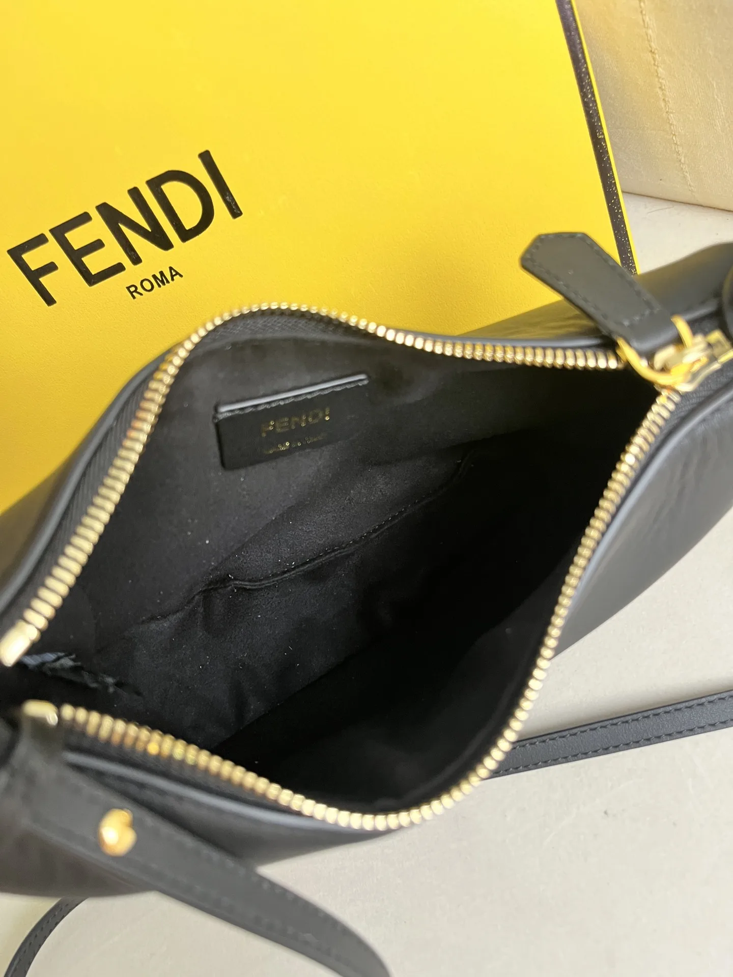 Fendi Black Hobo Bag product photo from LabelPicks