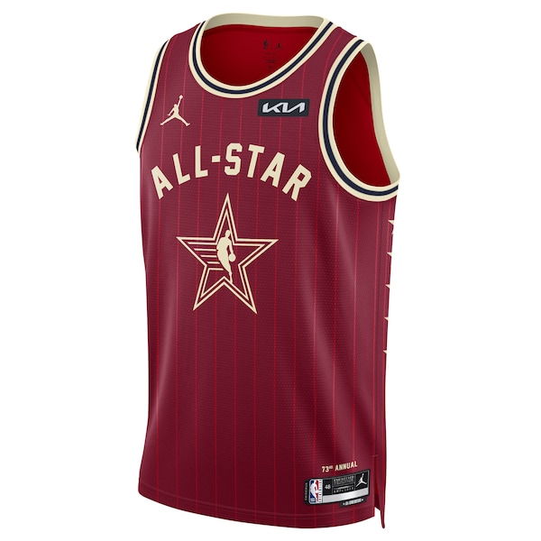 LeBron James Jordan Brand Unisex 2024 NBA All-Star Game Swingman Jersey - Crimson