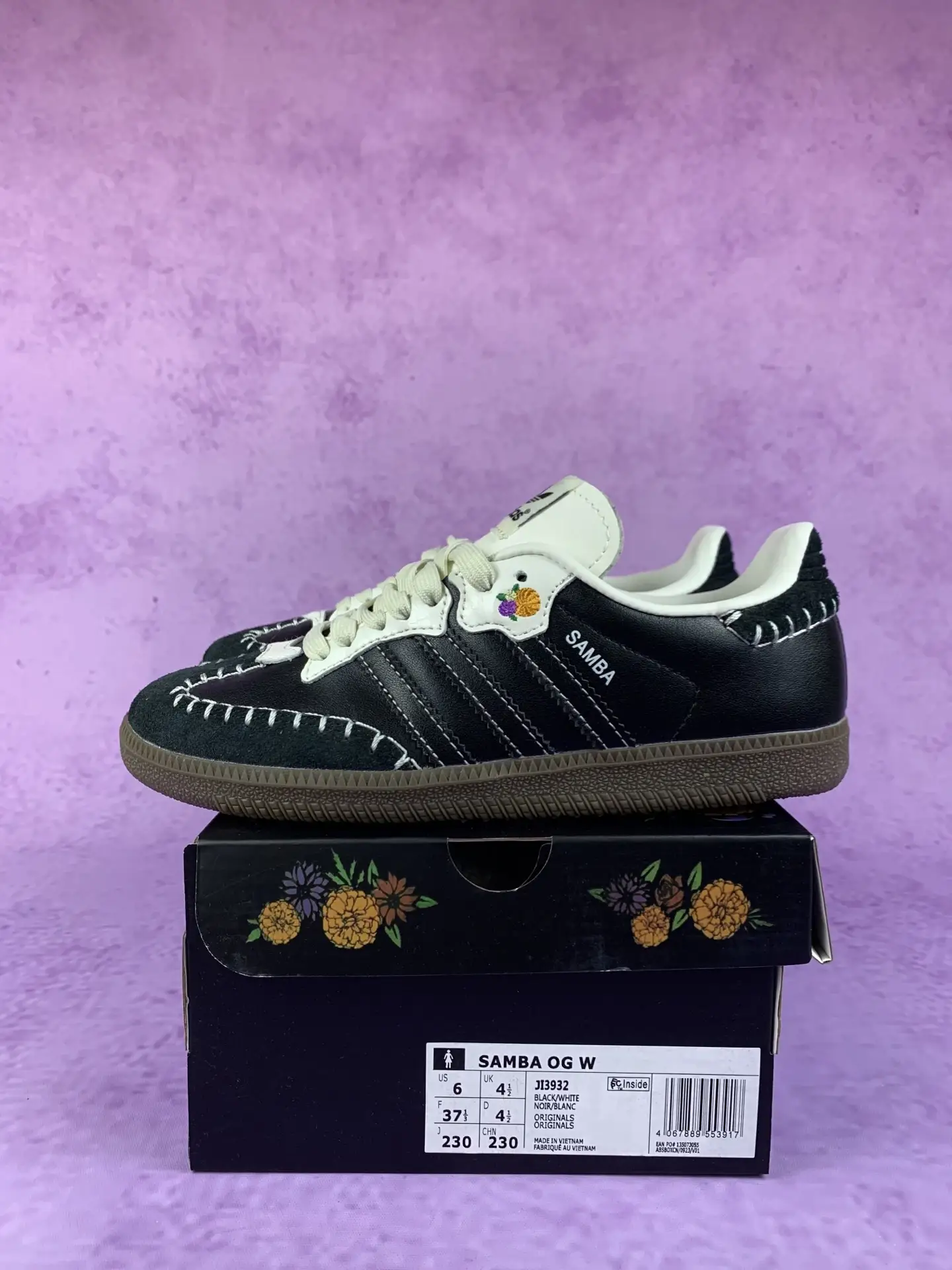 adidas Samba OG Día de Muertos Black Shoes product photo from LabelPicks