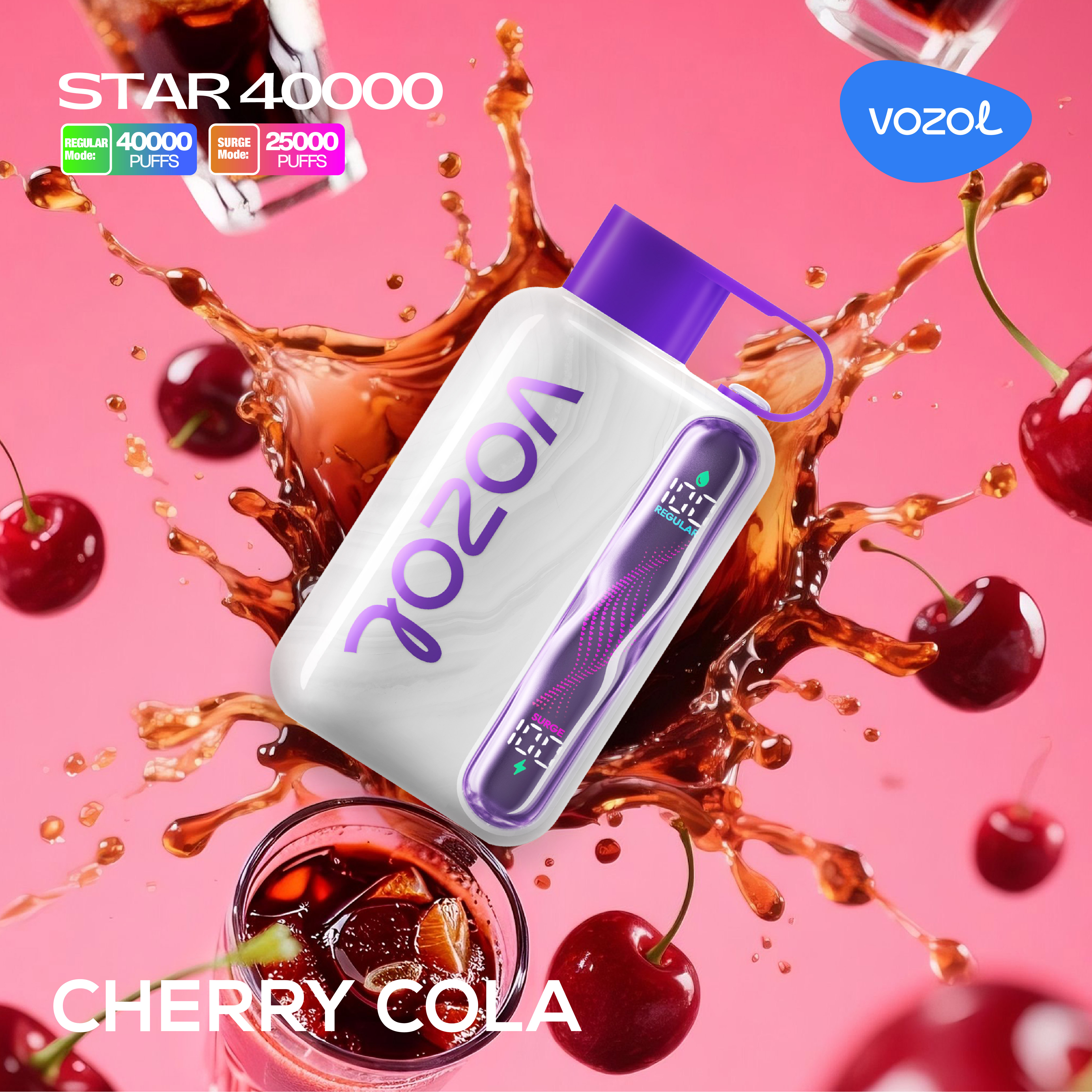 Vozol Star 40k Disposable Vape (5%, 40000 Puffs)