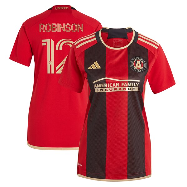 Miles Robinson Atlanta United FC adidas Women's 2024 The 17s' Kit Replica Jersey - Black