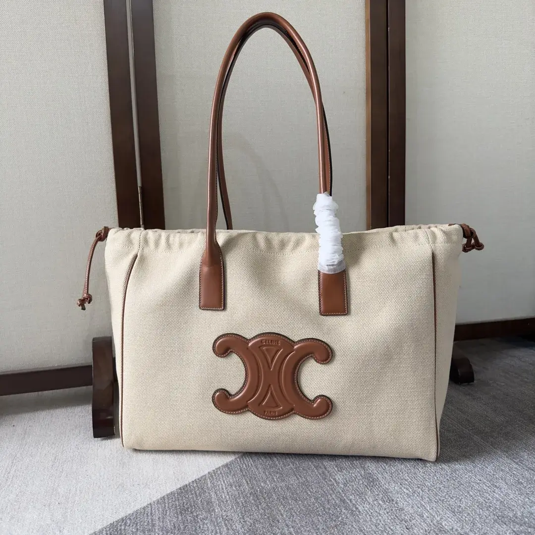 Celine Brown Triomphe Tote Bag product photo from LabelPicks
