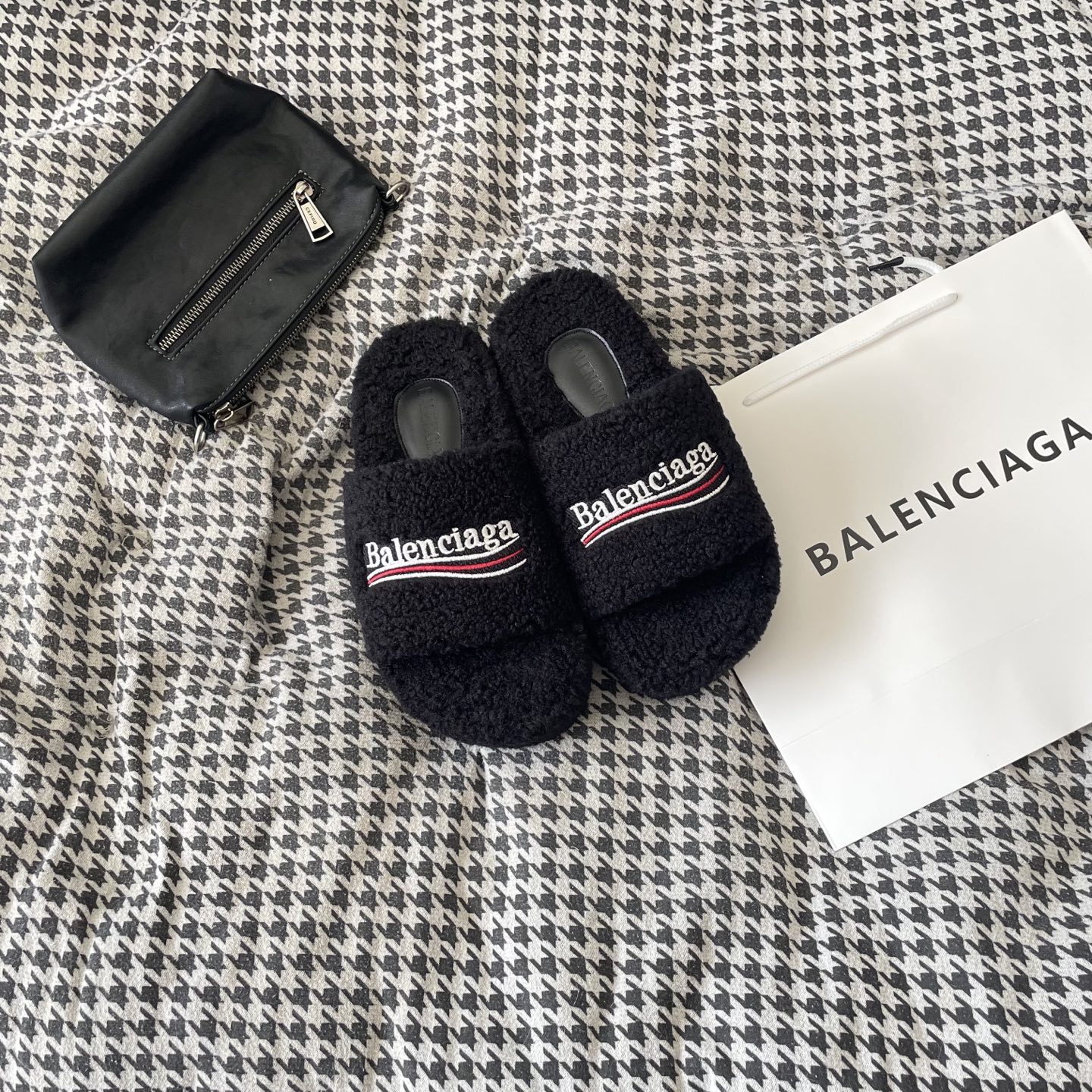 0406 casual logo cotton slippers