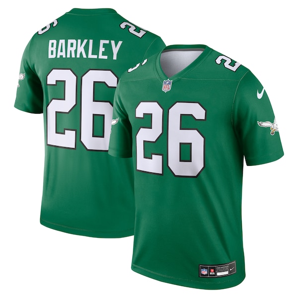 Saquon Barkley Philadelphia Eagles Nike Alternate Legend Jersey - Kelly Green