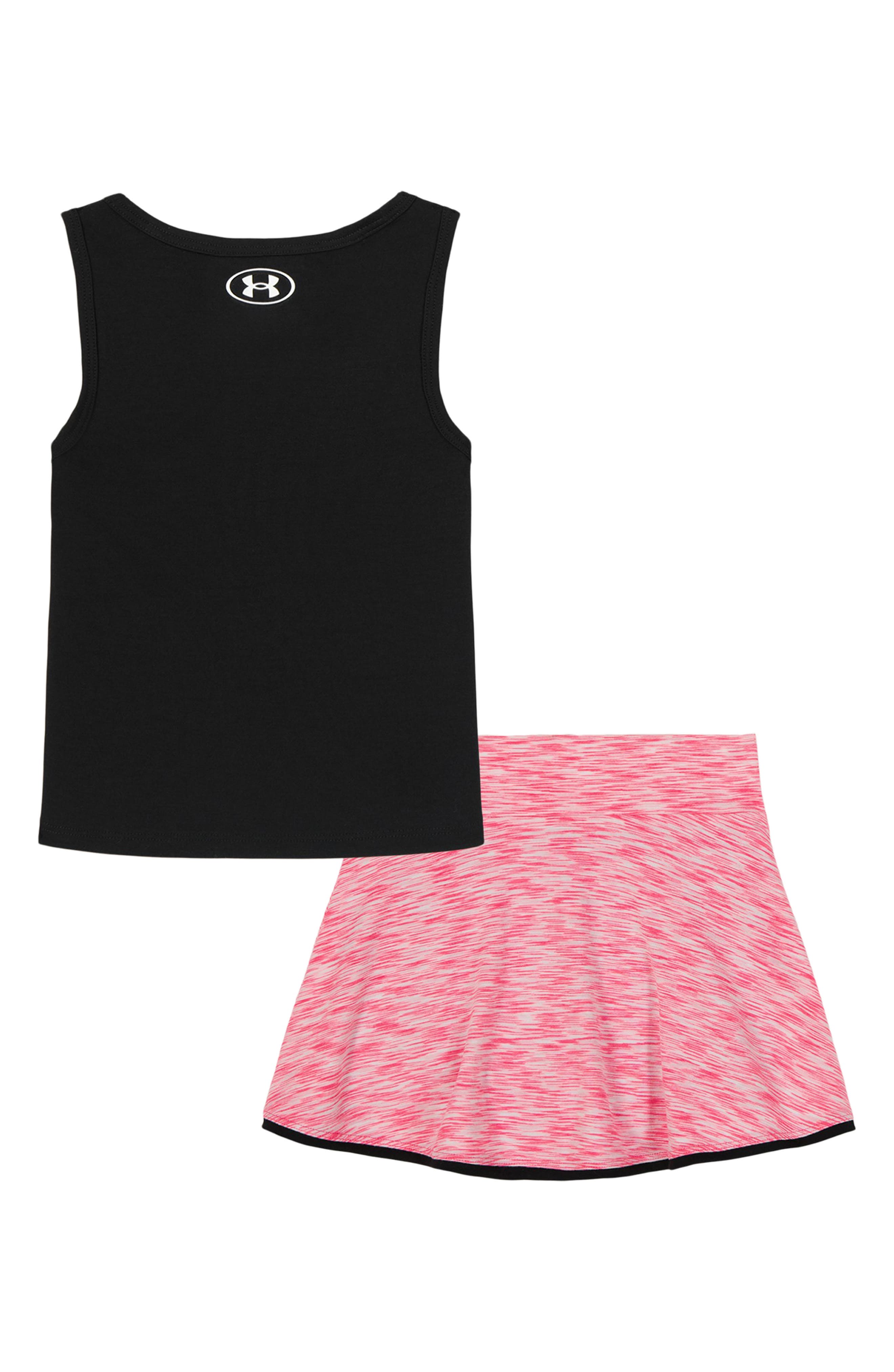Under Armour Kids' Graphic Tank & Wrap Skort Set