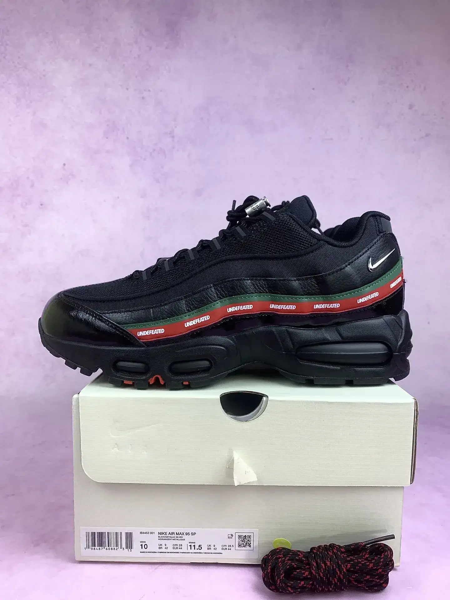 Air Max 95 x UNDEFEATED 'Black' Shoes product photo from LabelPicks