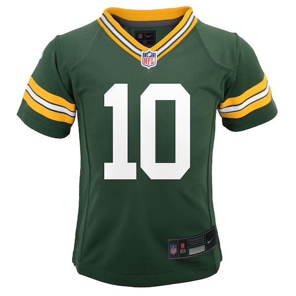 Jordan Love Green Bay Packers Nike Preschool Team Player Game Jersey - Green