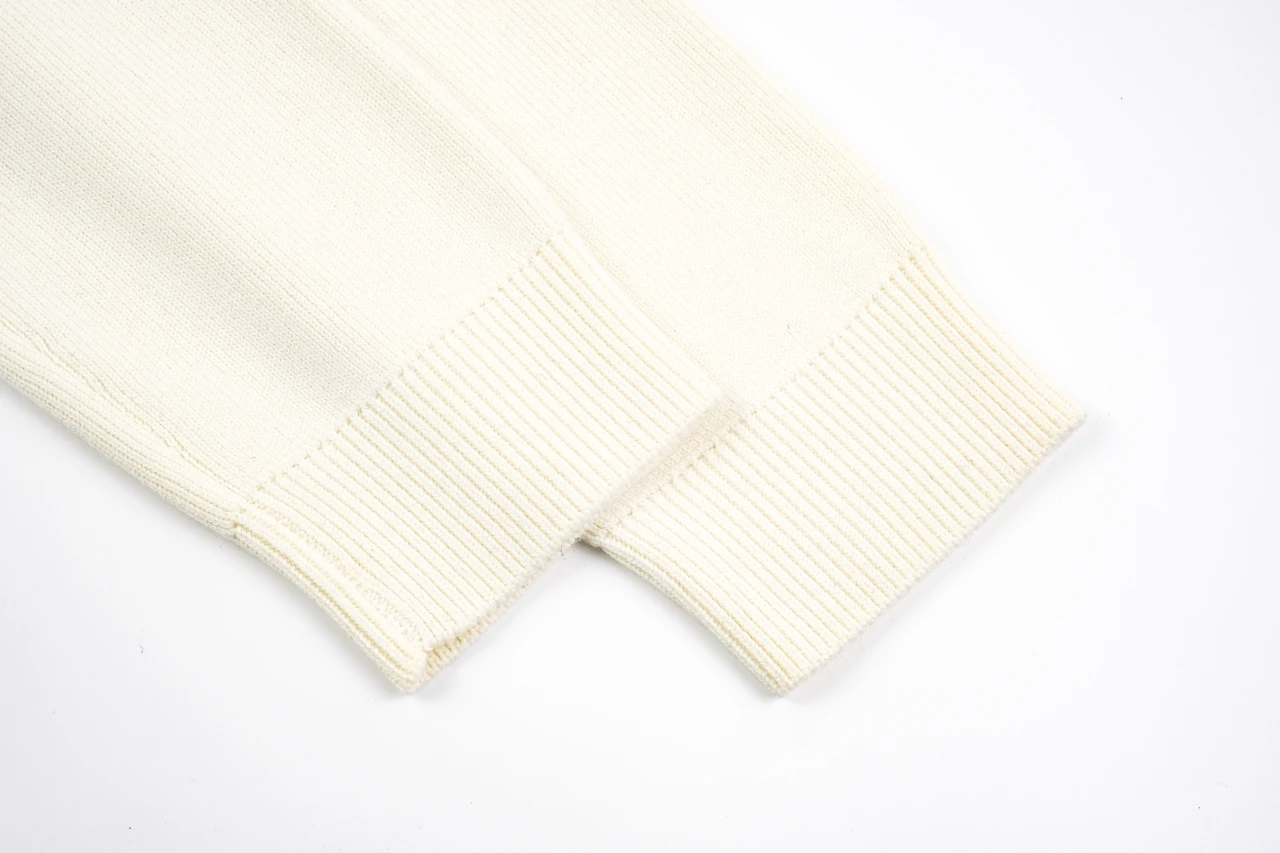 Louis Vuitton Off White Asymmetric Knit Cardigan product photo from LabelPicks