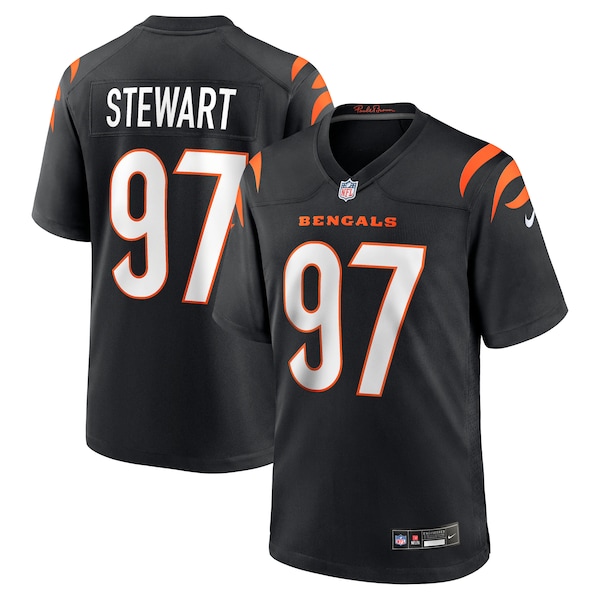 Shemar Stewart Cincinnati Bengals Nike 2025 NFL Draft First Round Pick  Game Jersey - Black