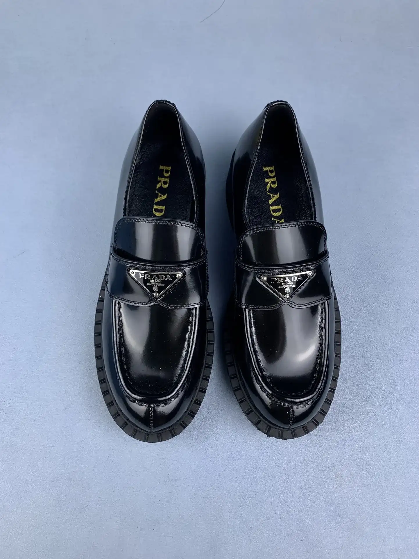 Chocolate brushed leather loafers product photo from LabelPicks
