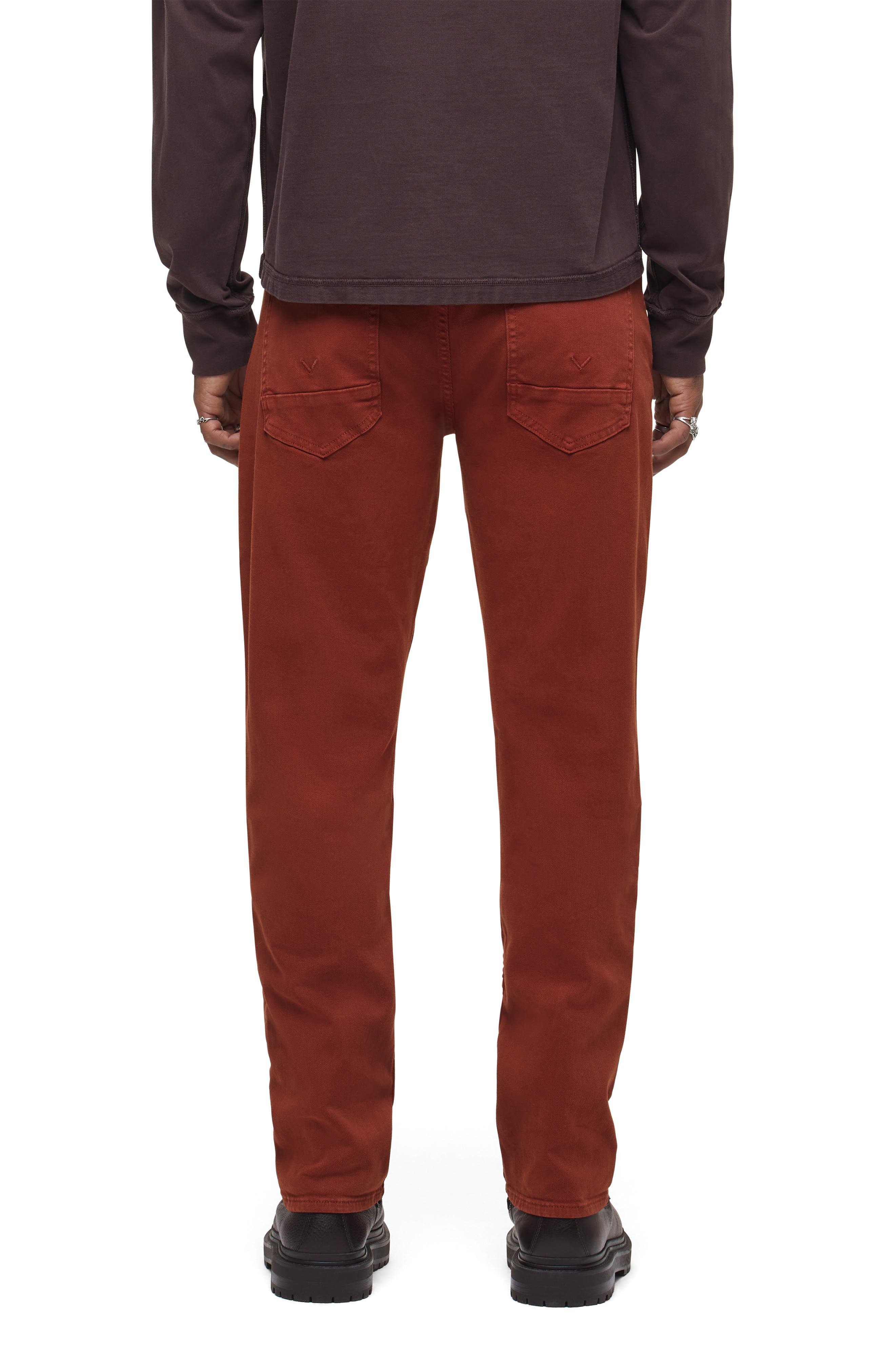 Hudson Jeans Blake Slim Straight Stretch Twill 5-Pocket Pants