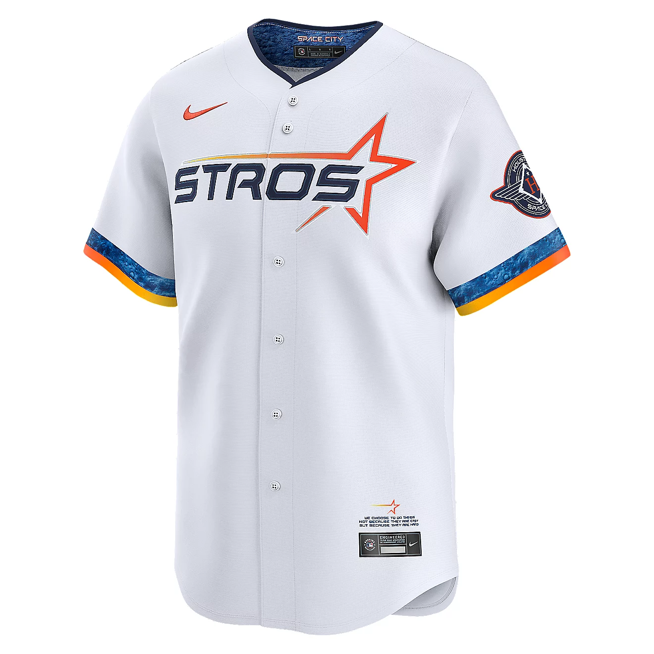 Houston Astros Nike 2025 City Connect Limited Player Jersey - White
