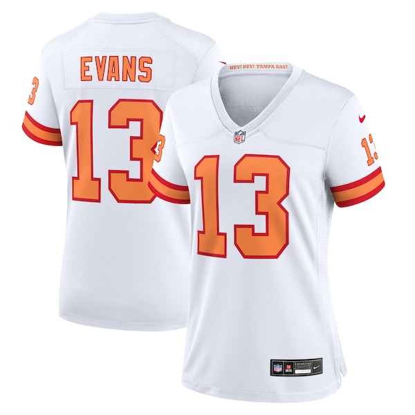 Mike Evans '76 Tampa Bay Buccaneers Nike Women's  Game Jersey - White/Orange