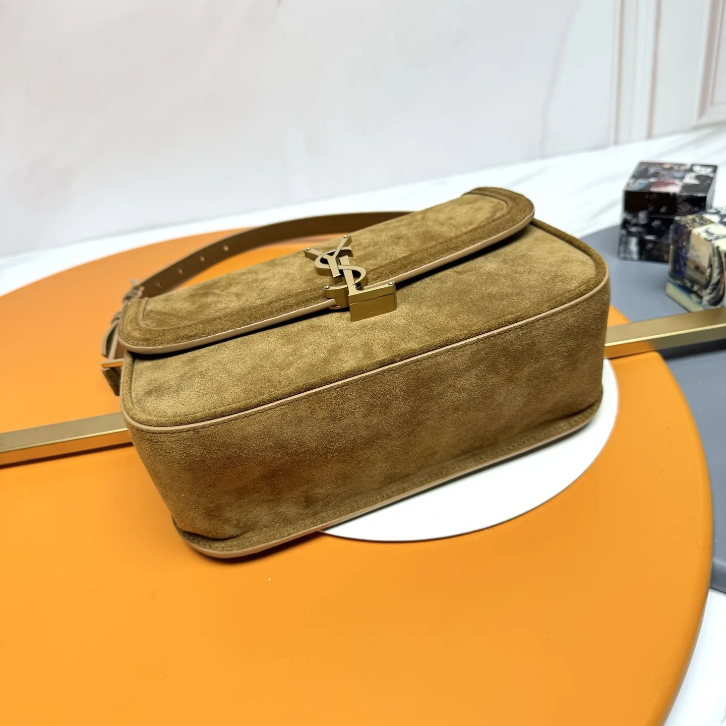Saint Laurent Lambskin Shoulder Bag product photo from LabelPicks