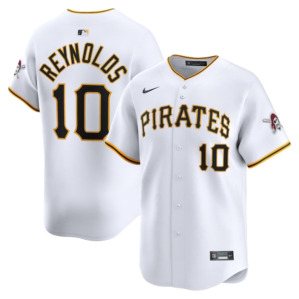 Bryan Reynolds Pittsburgh Pirates Nike Home Limited Player Jersey - White