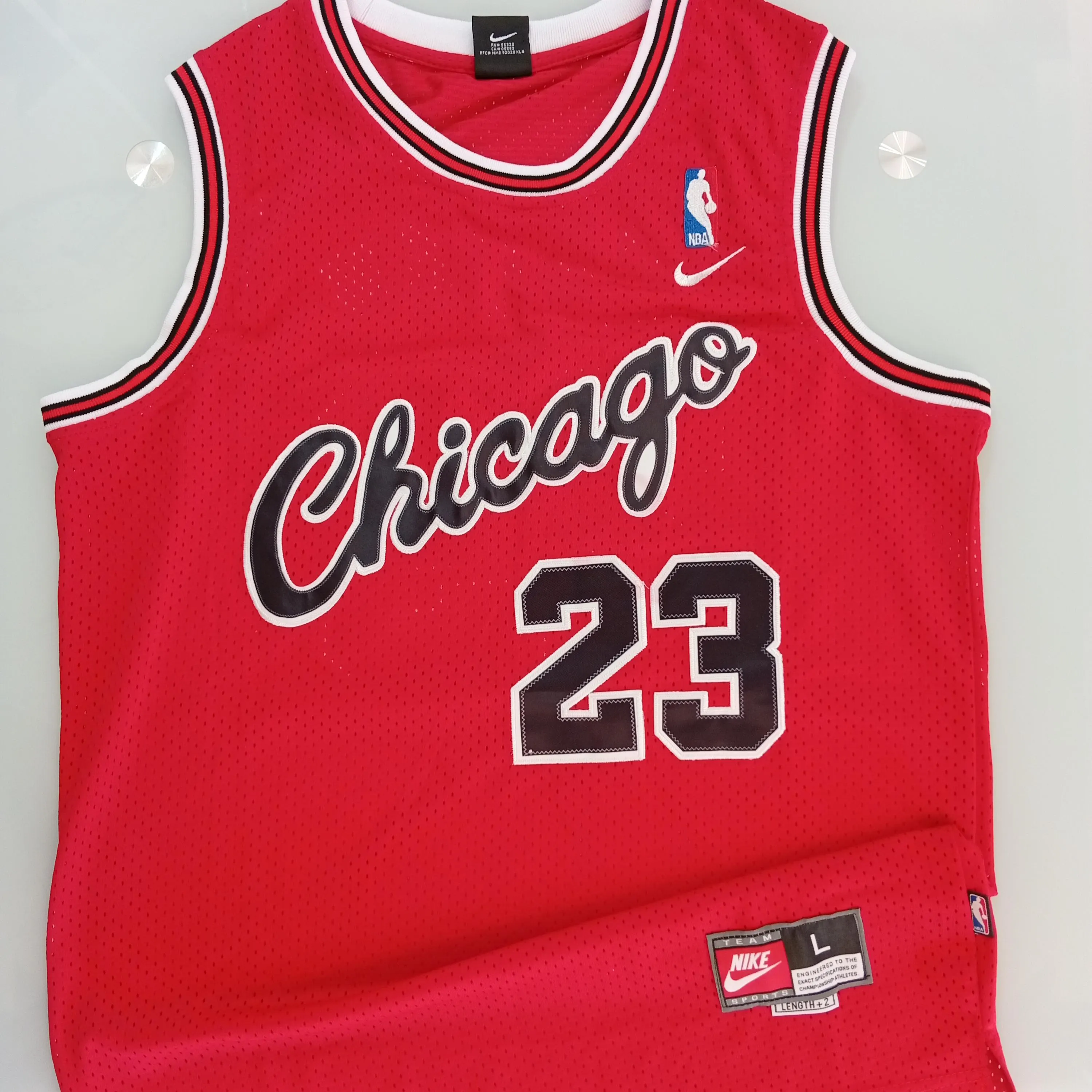 Michael Jordan Signed Autographed Chicago Bulls Basketball Jersey PSA/DNA COA