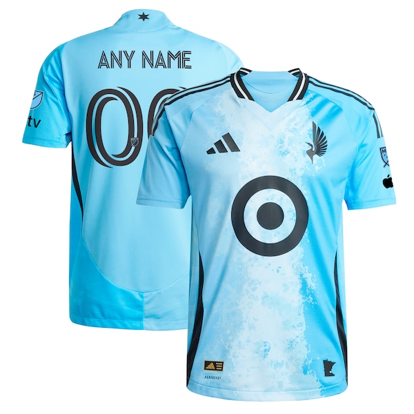 Minnesota United FC adidas 2025 CONVERGENCE Authentic Custom Jersey - Blue