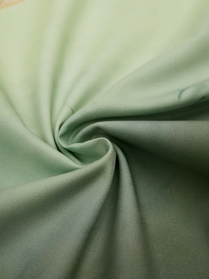 Kung fu Rooster Chest Pocket Short Sleeve Casual Shirt