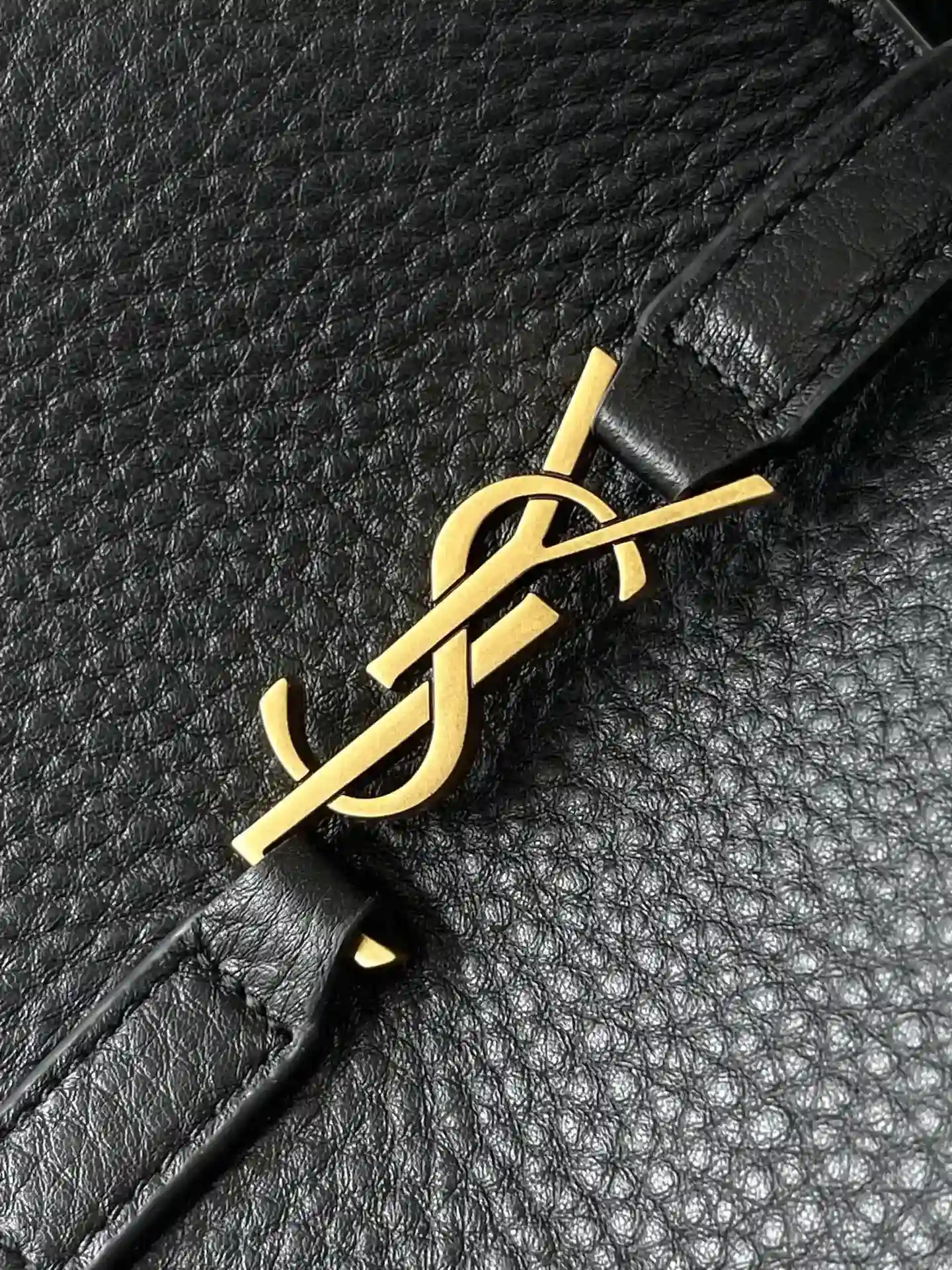 Saint Laurent Grained Leather Top Handle Bag product photo from LabelPicks