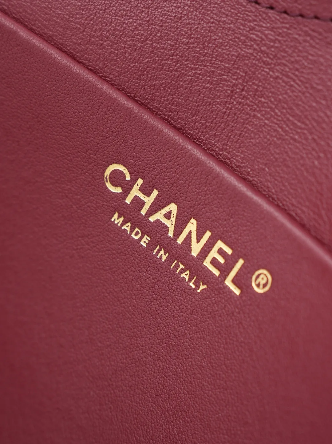 Chanel Classic Flap Black Grained Leather Shoulder Bag product photo from LabelPicks