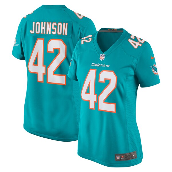 Alexander Johnson Miami Dolphins Nike Women's  Game Jersey -  Aqua