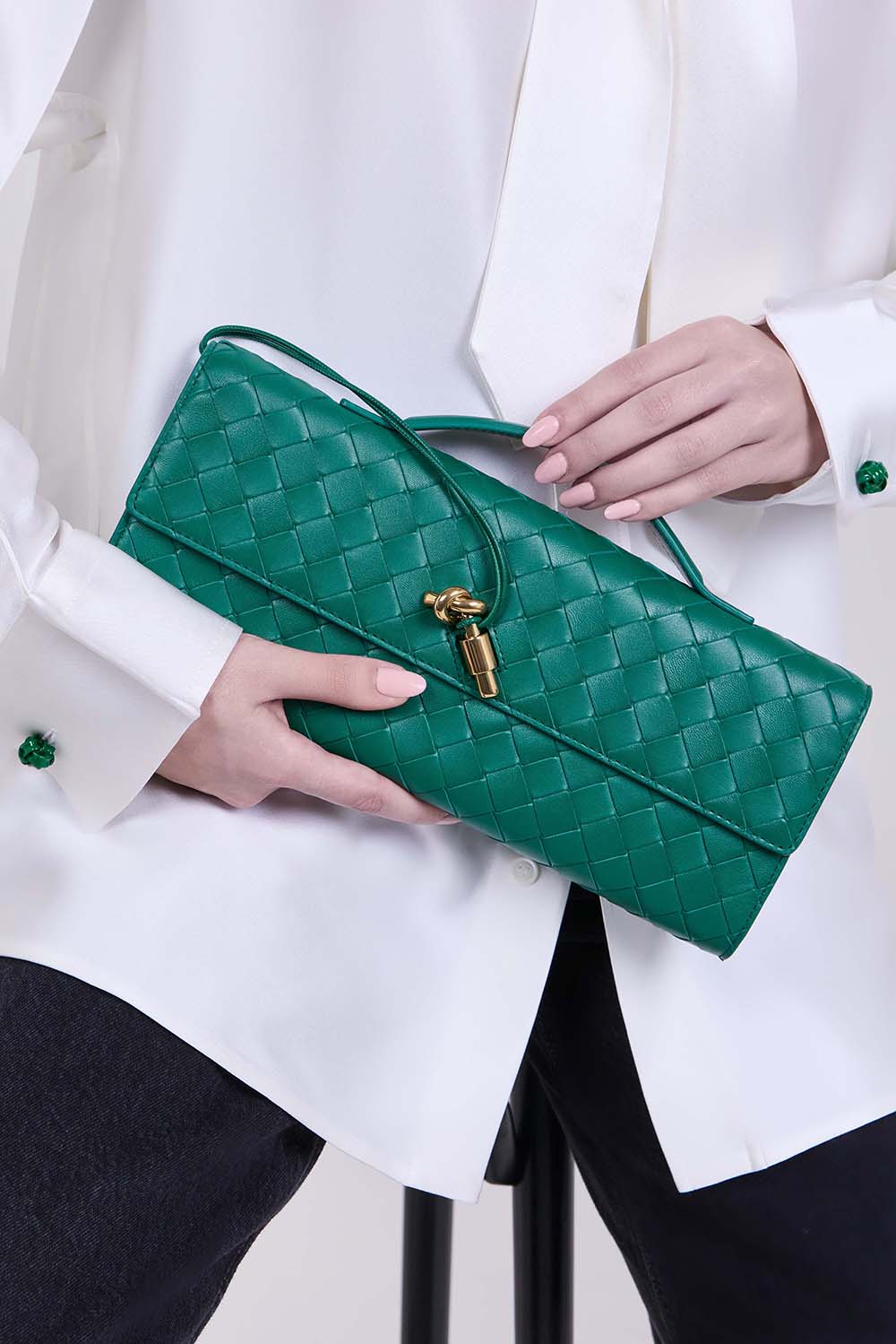BOTTEGA VENETA תיק קלאץ' אנדיאמו
