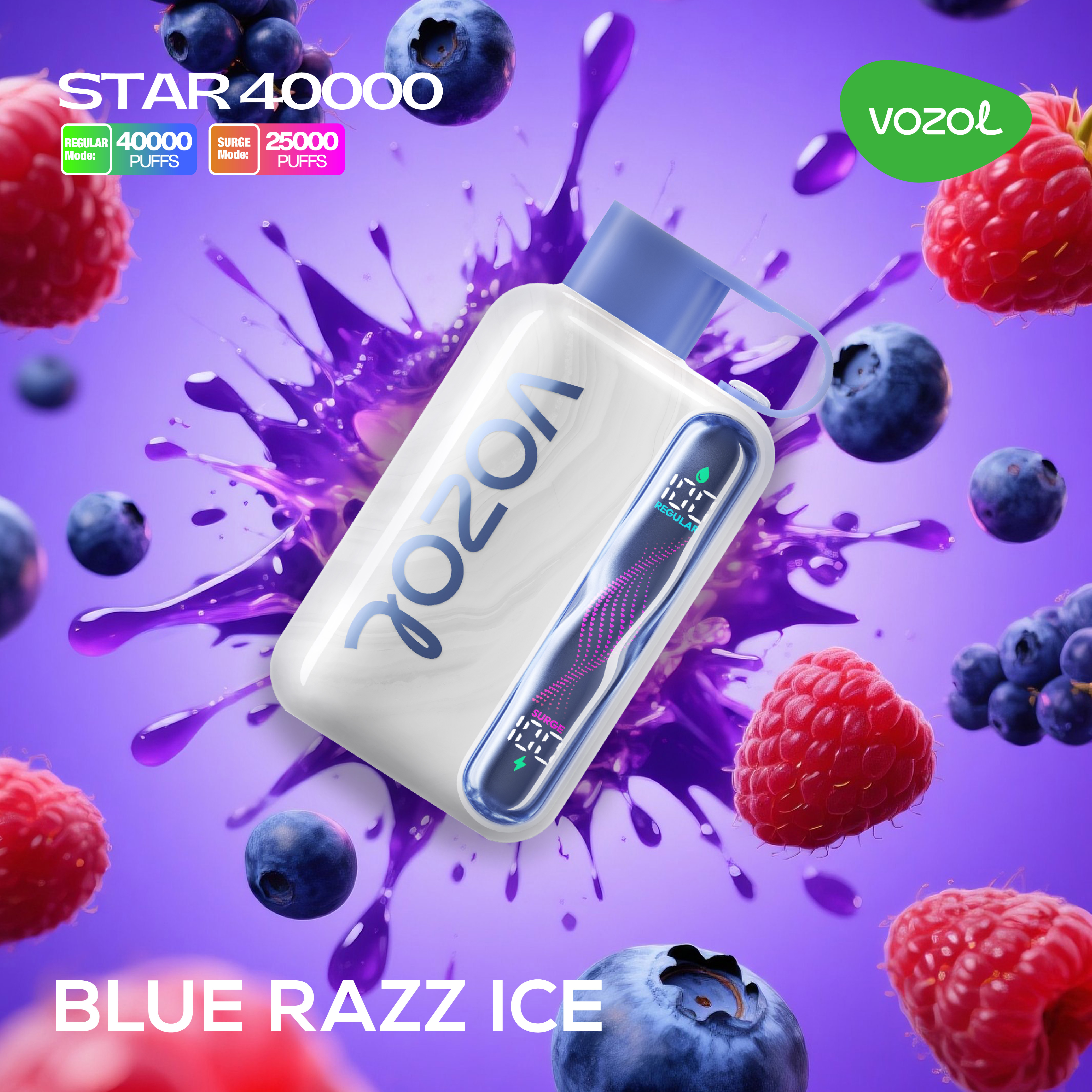 Vozol Star 40k Disposable Vape (5%, 40000 Puffs)