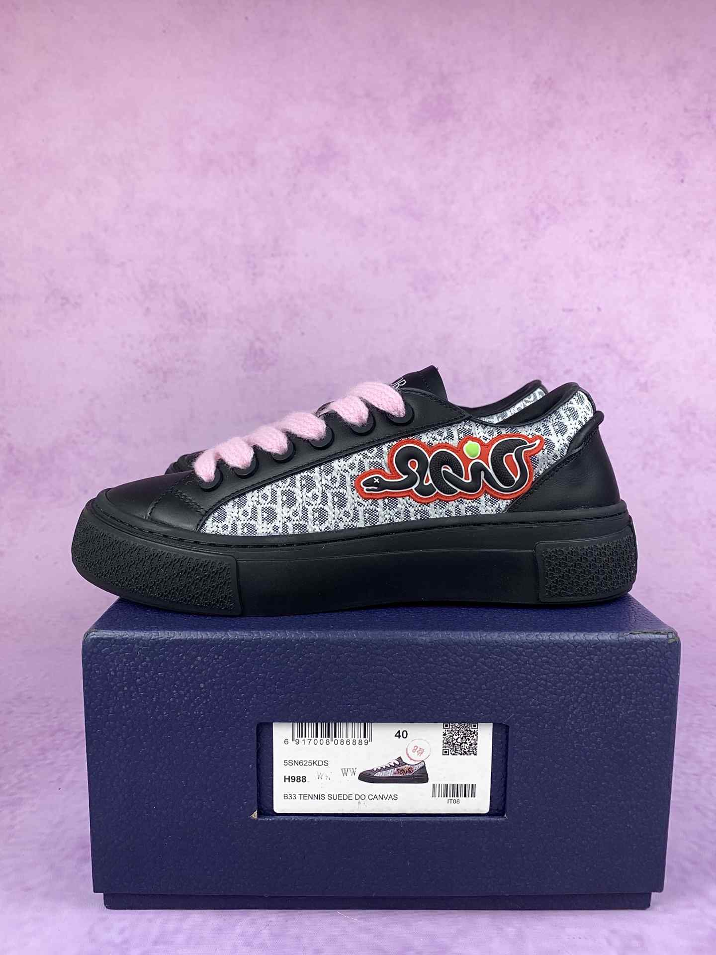 Dior x KAWS B33 Spin Sneaker