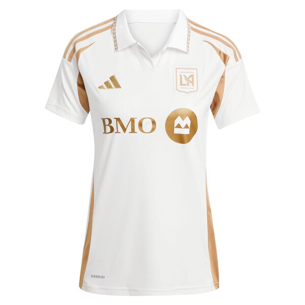 LAFC adidas Women's 2025 Secondary Replica Jersey - White