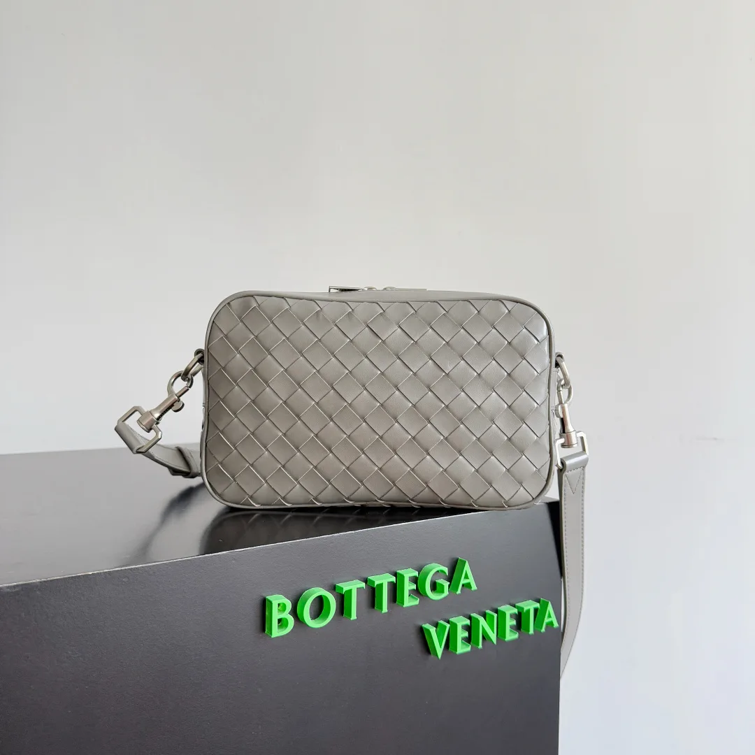 Bottega Veneta Intrecciato Woven Leather Crossbody Bag product photo from LabelPicks