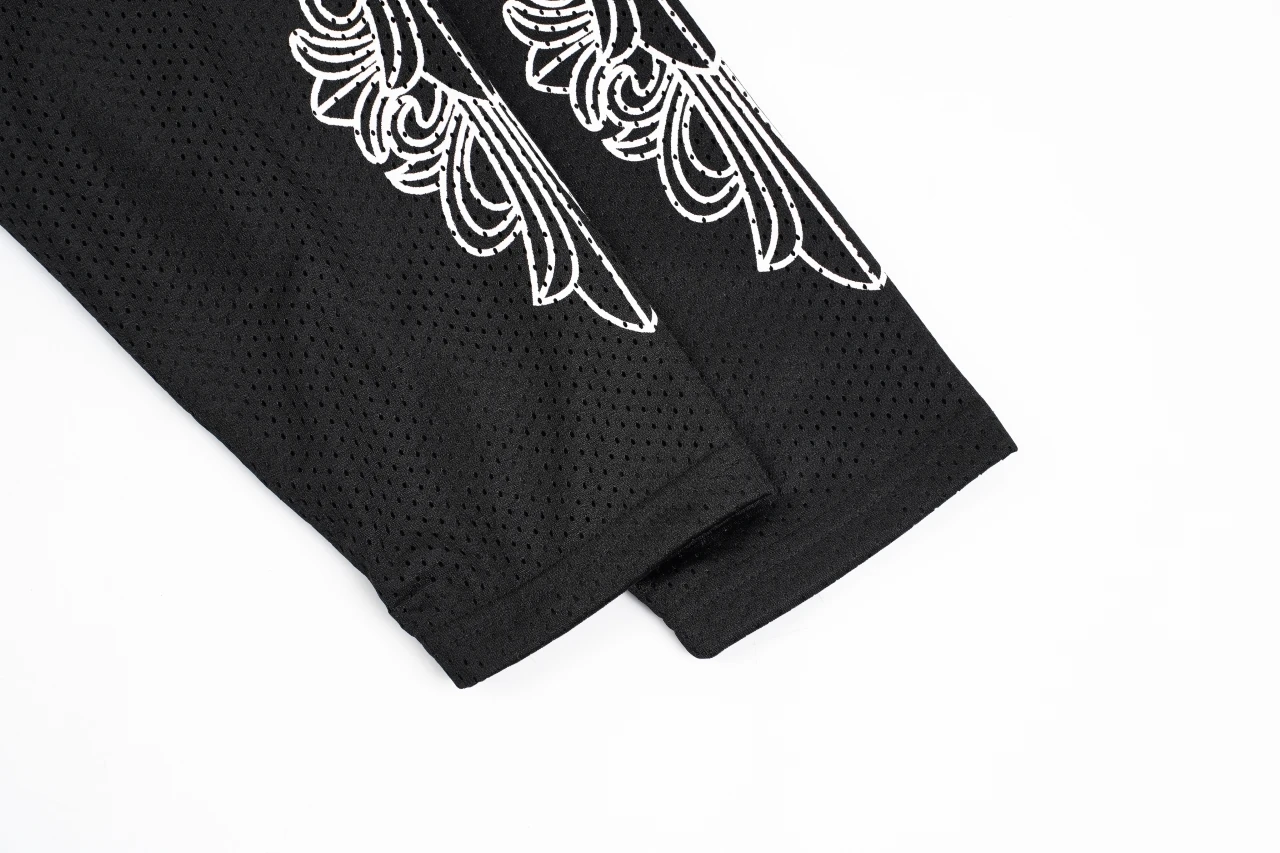 Chrome Hearts Black Sanskrit Mesh Hockey Long Sleeve Jersey product photo from LabelPicks