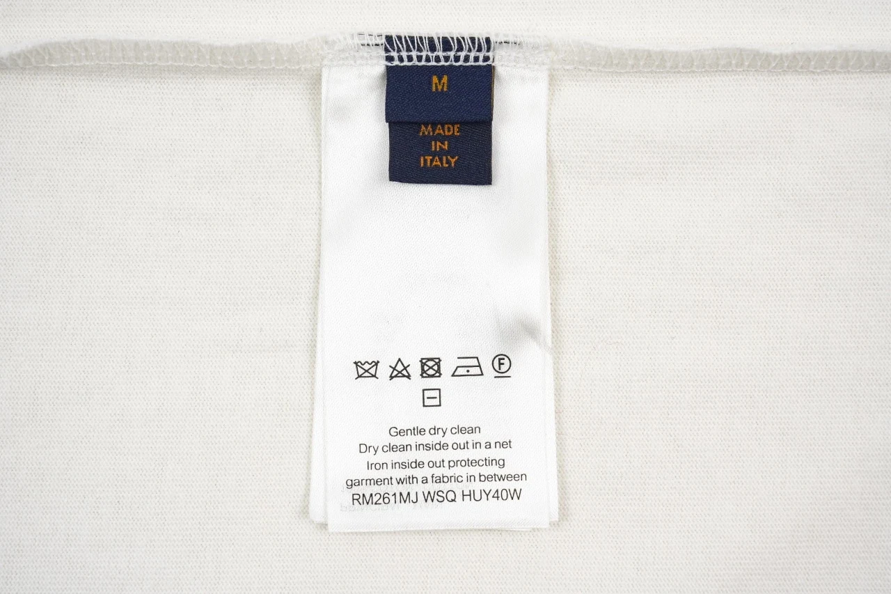 Louis Vuitton Off White Embroidered T-Shirt product photo from LabelPicks