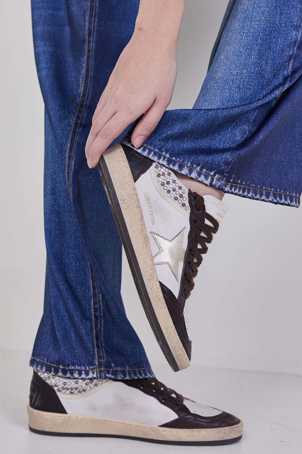 GOLDEN GOOSE נעלי סניקרס בולסטאר