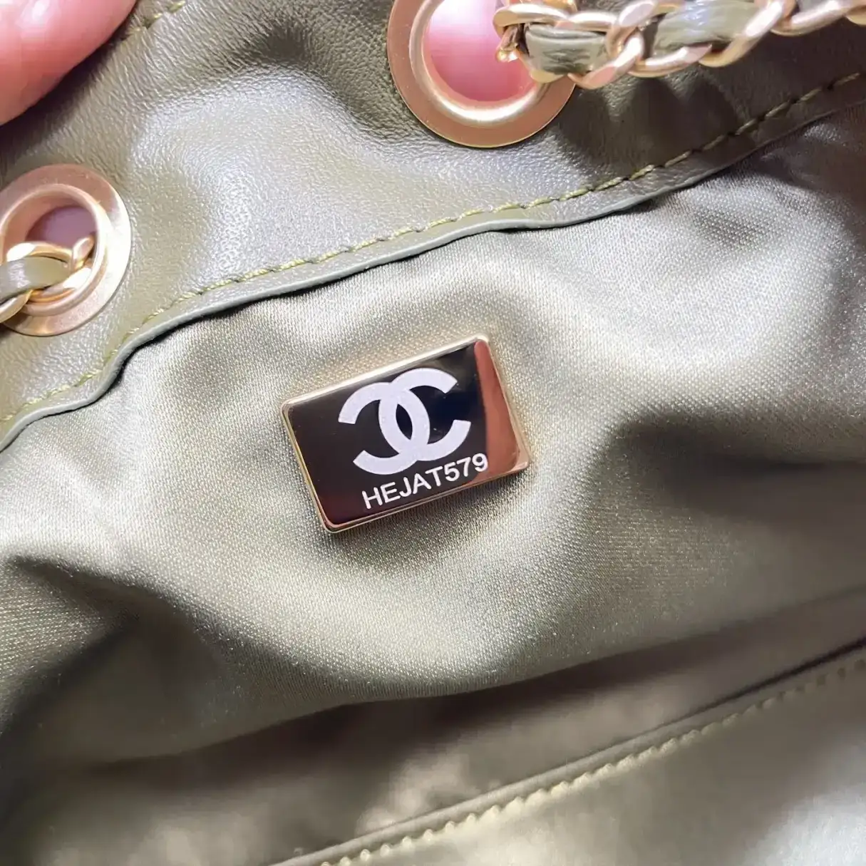 Chanel Gold Denim Hobo Bag product photo from LabelPicks
